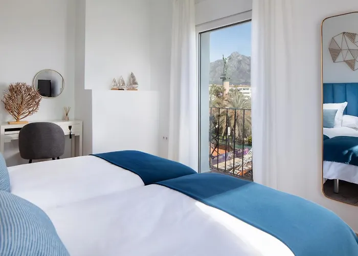 아파트 Frontline & Sea Views - 2 Bedrooms - 2 Bathrooms - Puerto Banus 마르베야
